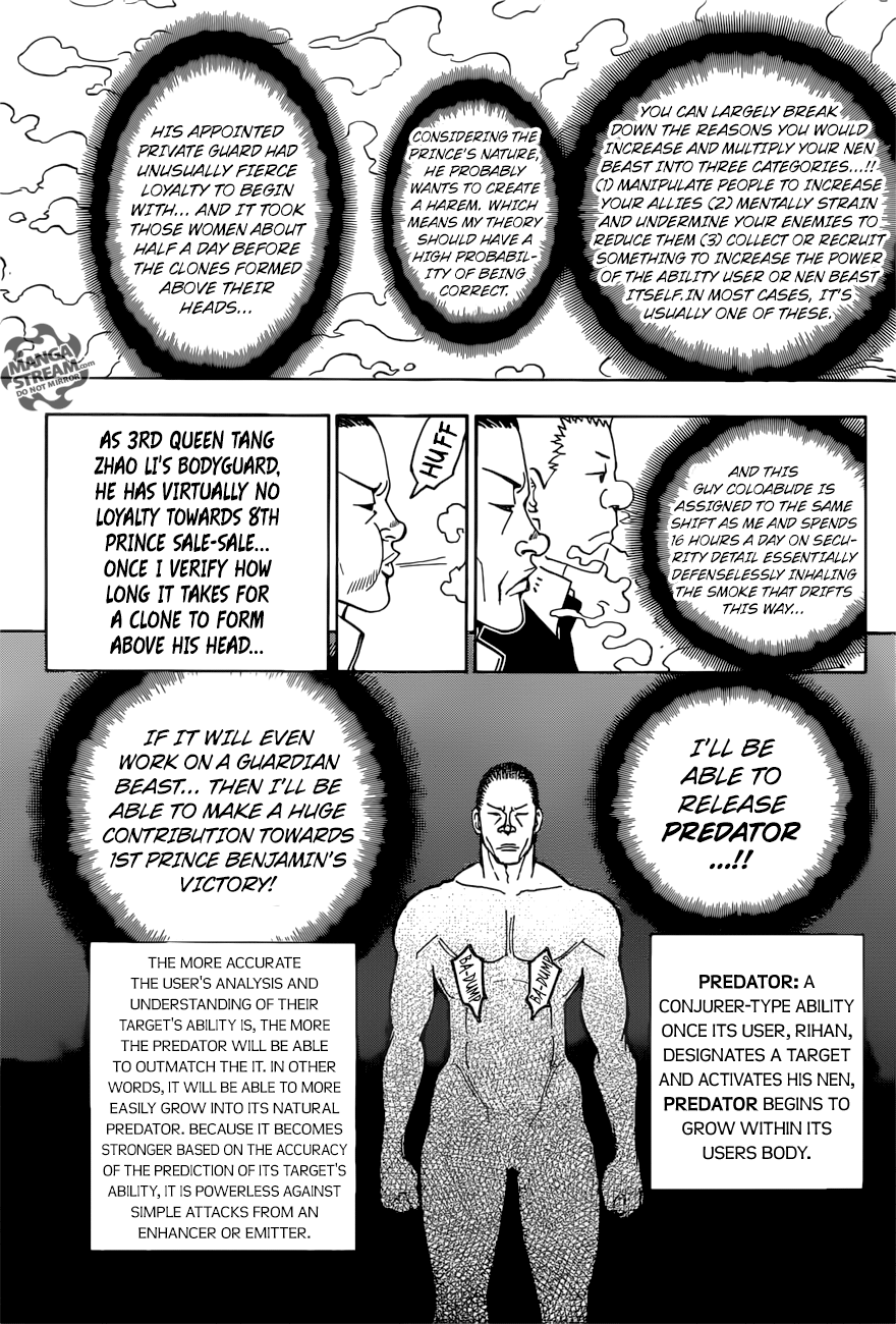 Hunter x Hunter, Chapter 374 image 17