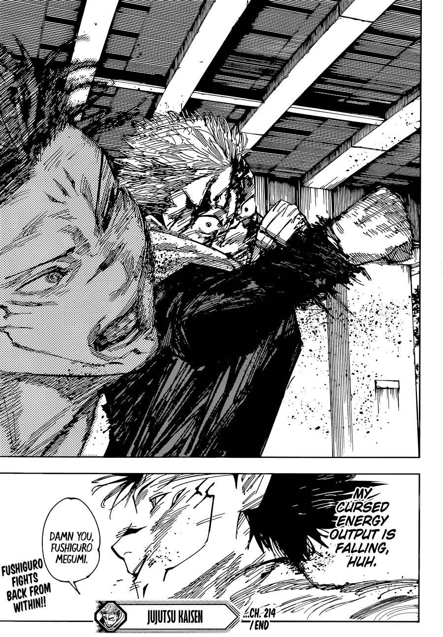 Jujutsu Kaisen, Chapter 214 image 18