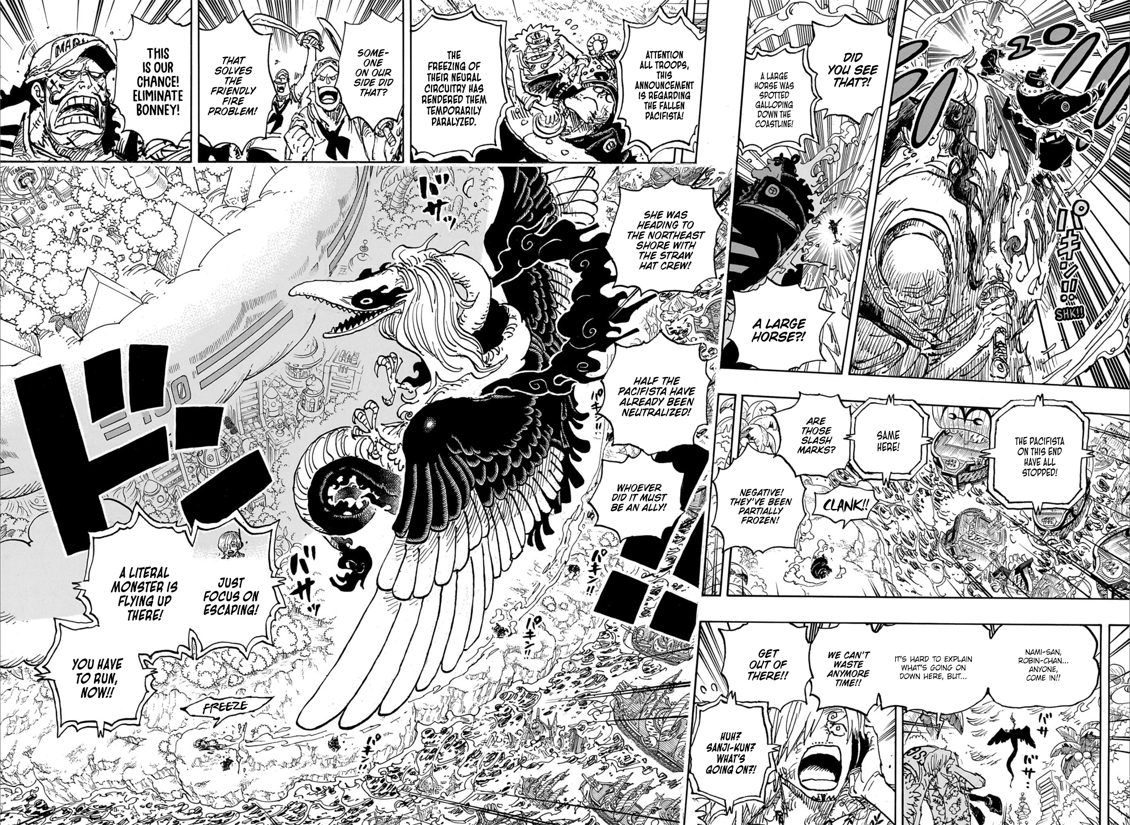 One PieceOne Piece, Chapter 1110 image 09