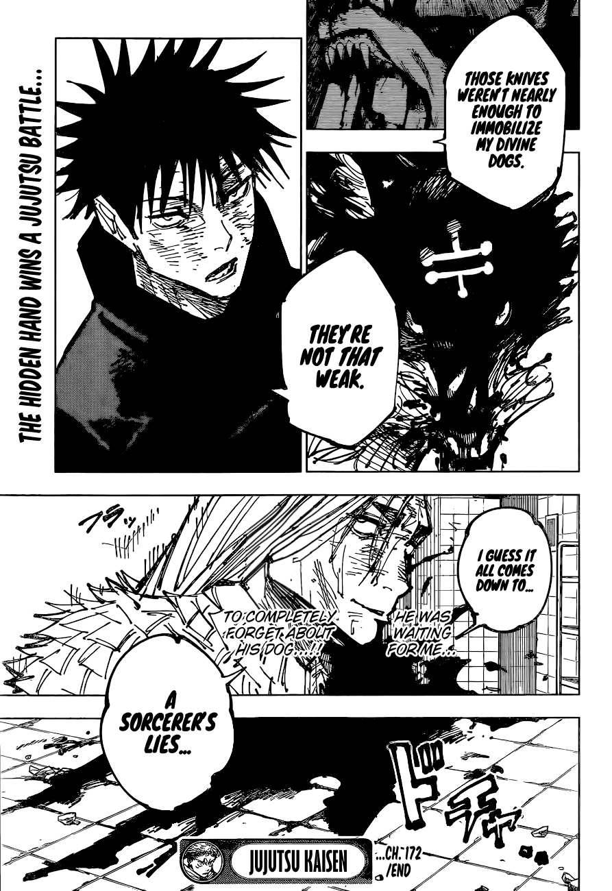 Jujutsu Kaisen, Chapter 172 image 17