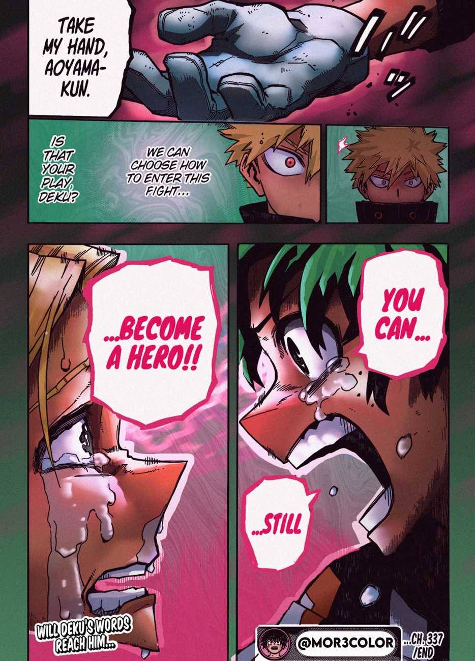 My Hero AcademiaMy Hero Academia, Chapter 337 image 19