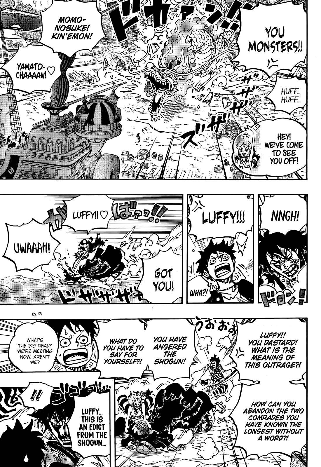 One PieceOne Piece, Chapter 1057 image 09