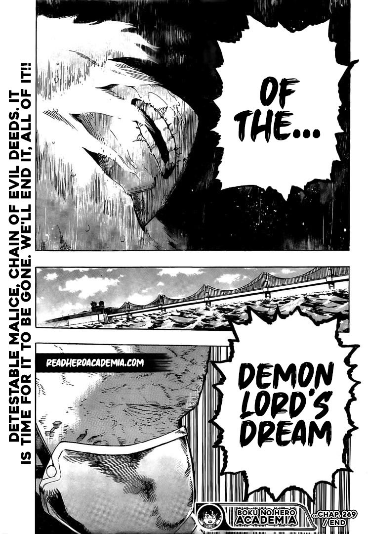 My Hero AcademiaMy Hero Academia, Chapter 269 image 15