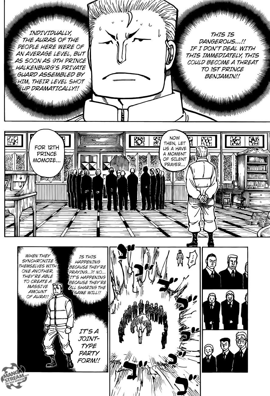 Hunter x Hunter, Chapter 375 image 05