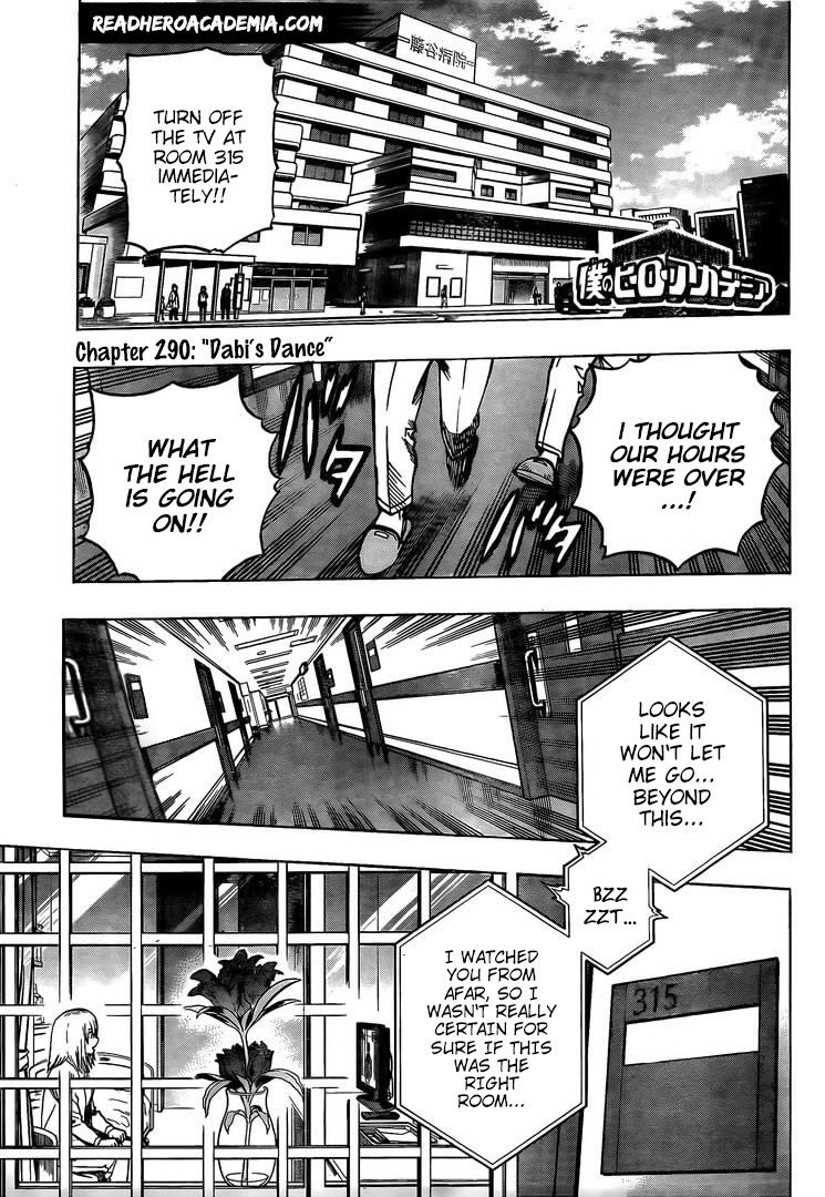 My Hero AcademiaMy Hero Academia, Chapter 290 image 01