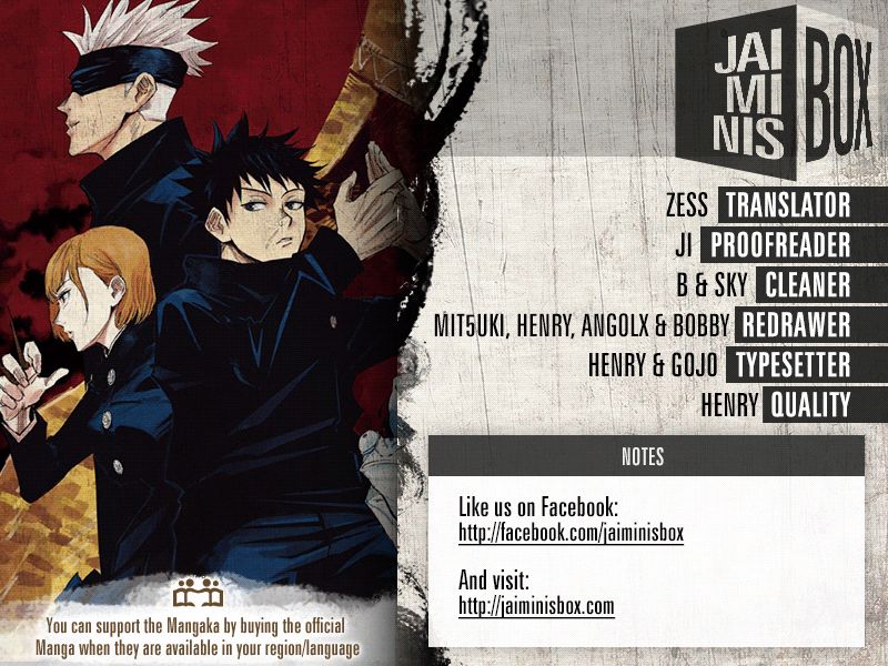 Jujutsu Kaisen, Chapter 87 image 02