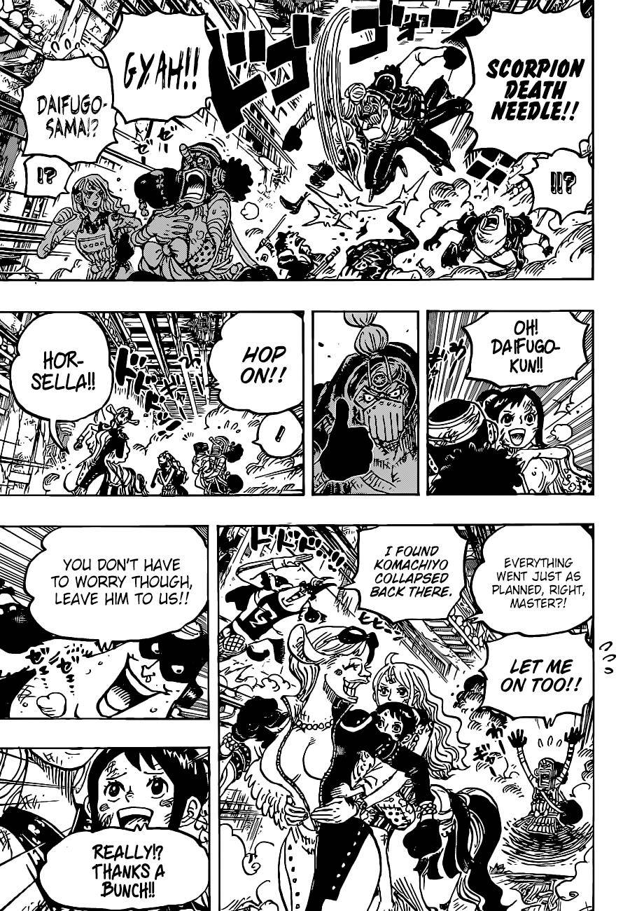 One PieceOne Piece, Chapter 1018 image 04