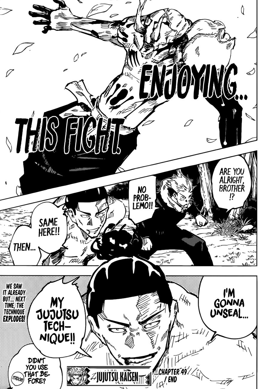 Jujutsu Kaisen, Chapter 49 image 21