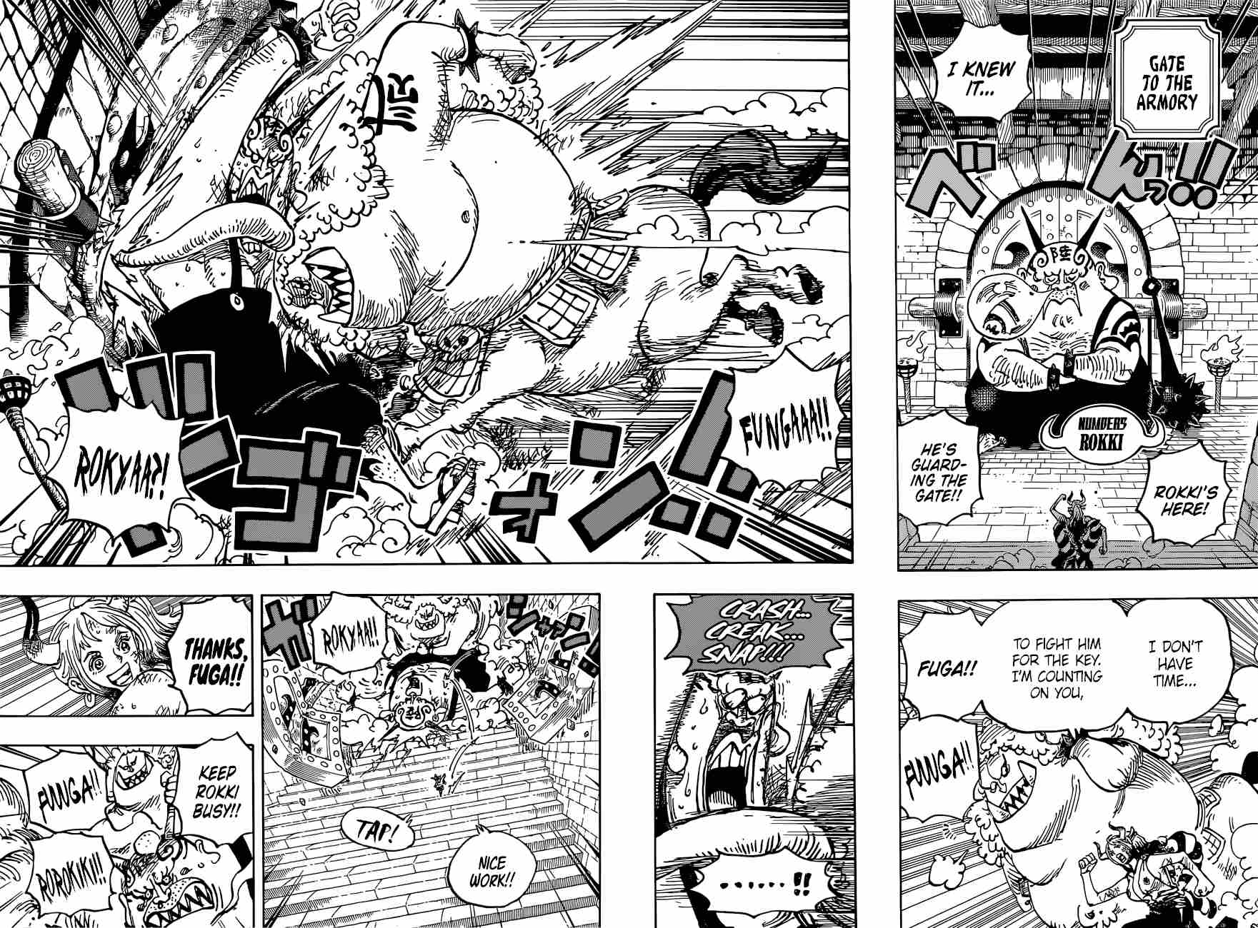 One PieceOne Piece, Chapter 1036 image 09