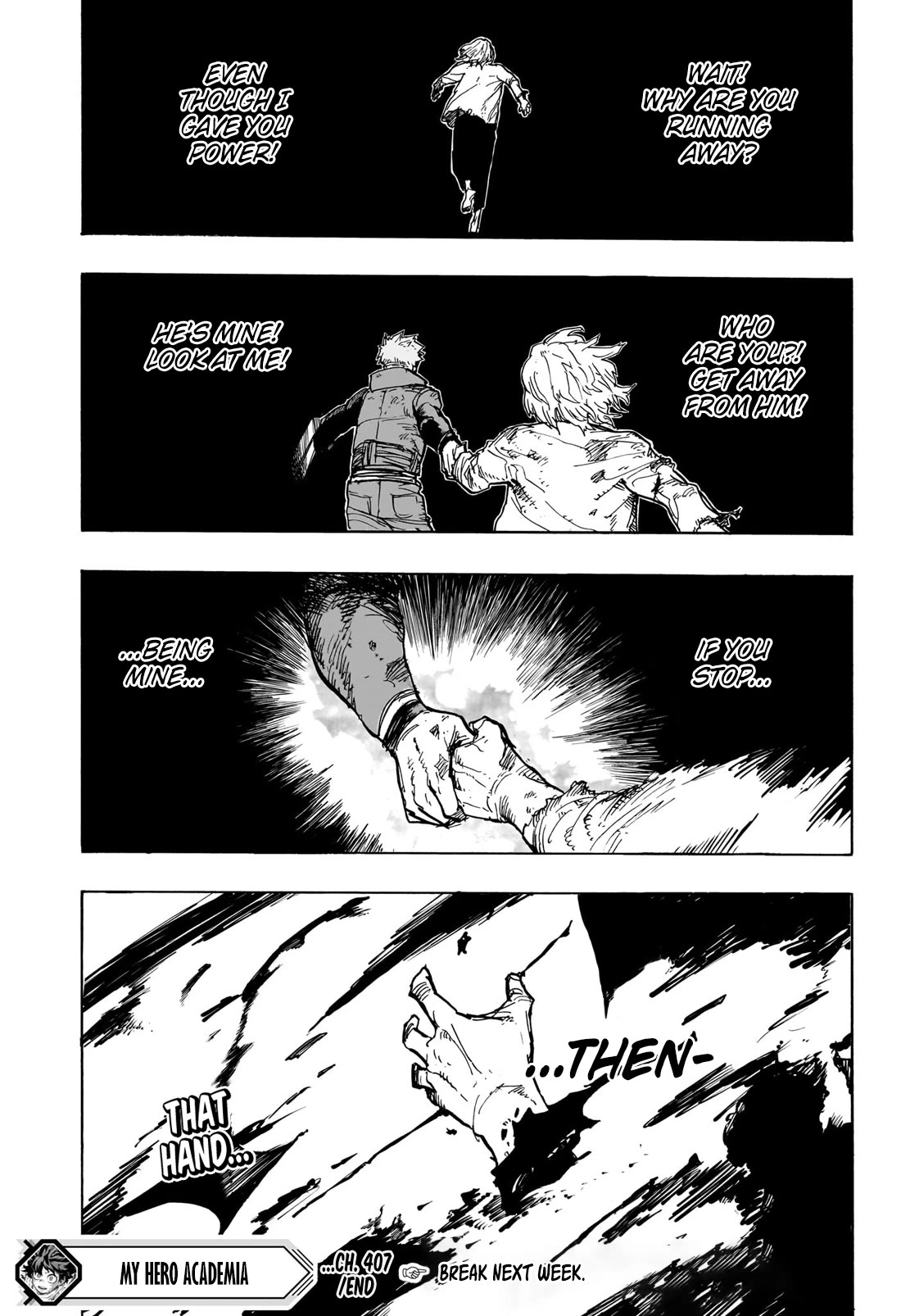 My Hero AcademiaMy Hero Academia, Chapter 407 image 14