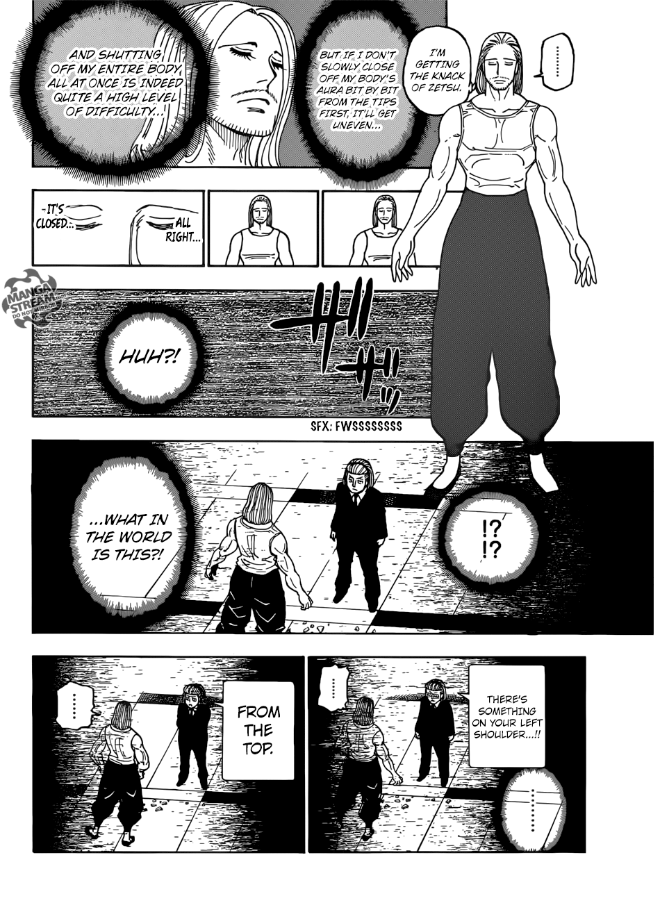 Hunter x Hunter, Chapter 387 image 03