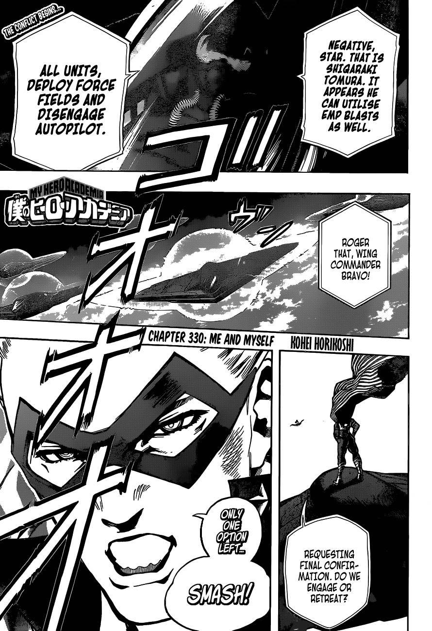 My Hero AcademiaMy Hero Academia, Chapter 330 image 03