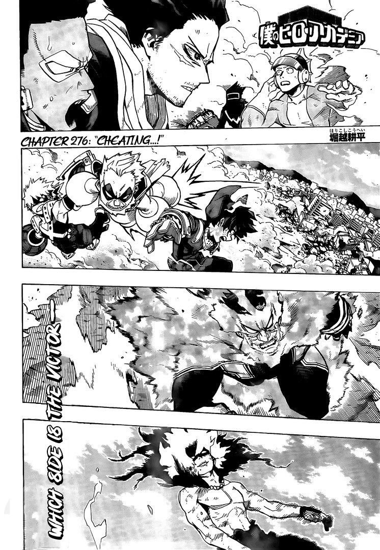 My Hero AcademiaMy Hero Academia, Chapter 276 image 05