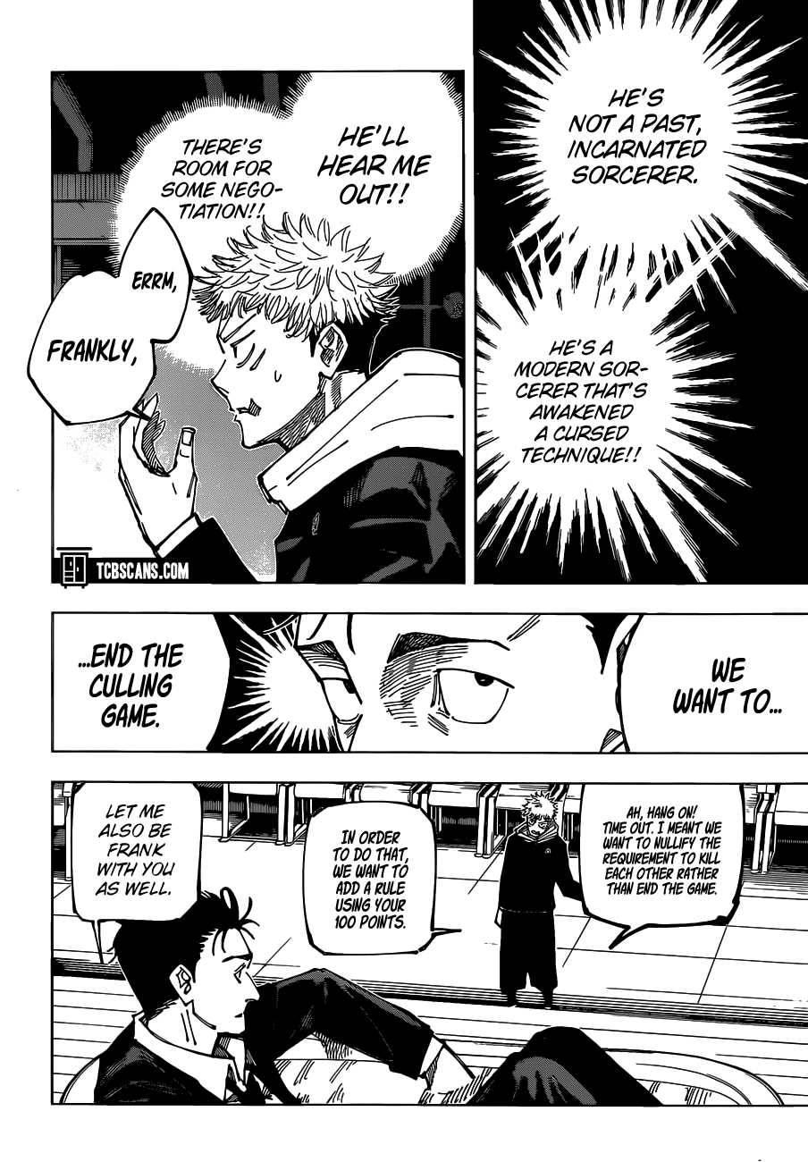 Jujutsu Kaisen, Chapter 163 image 16