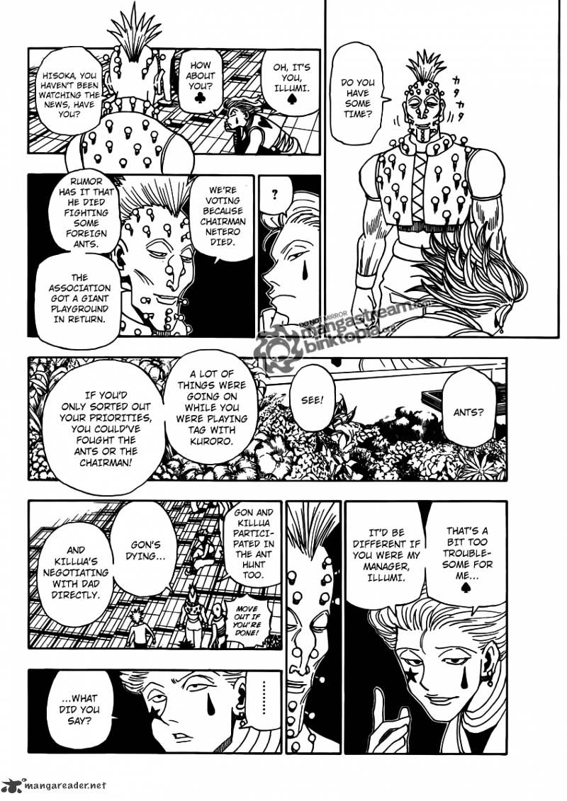 Hunter x Hunter, Chapter 320 image 13