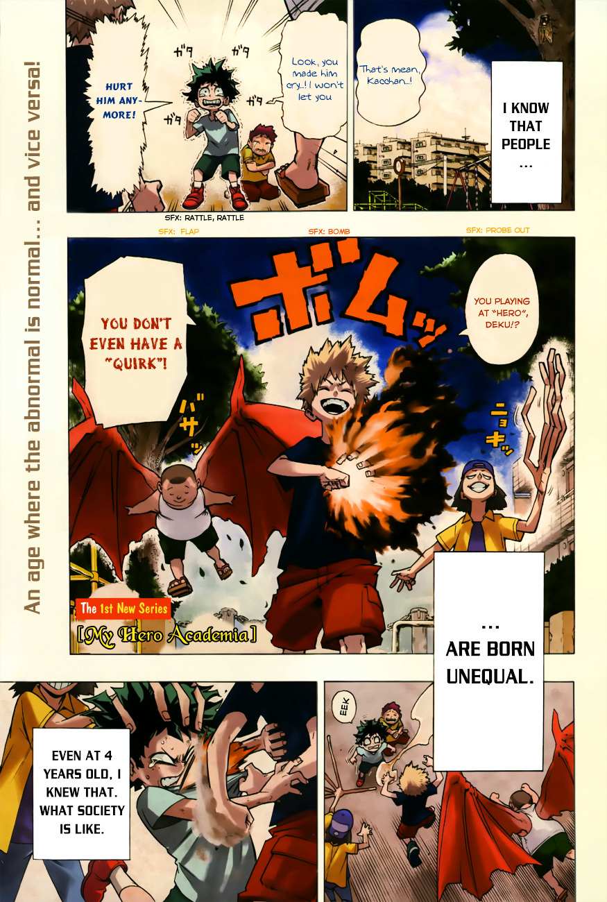 My Hero Academia, Chapter 1 image 03