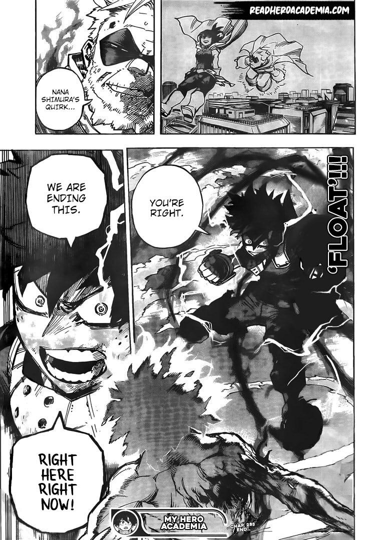 My Hero AcademiaMy Hero Academia, Chapter 283 image 17