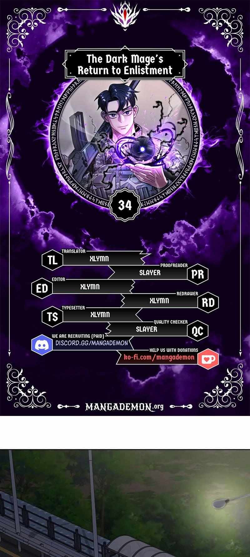 The Dark Mage’s Return to Enlistment, Chapter 34 image 01