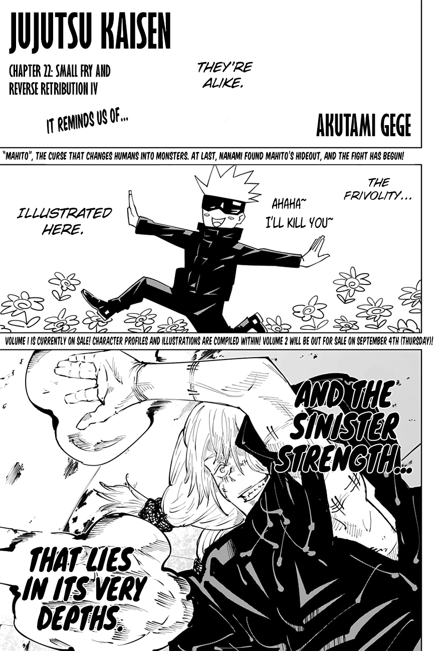 Jujutsu Kaisen, Chapter 22 image 01