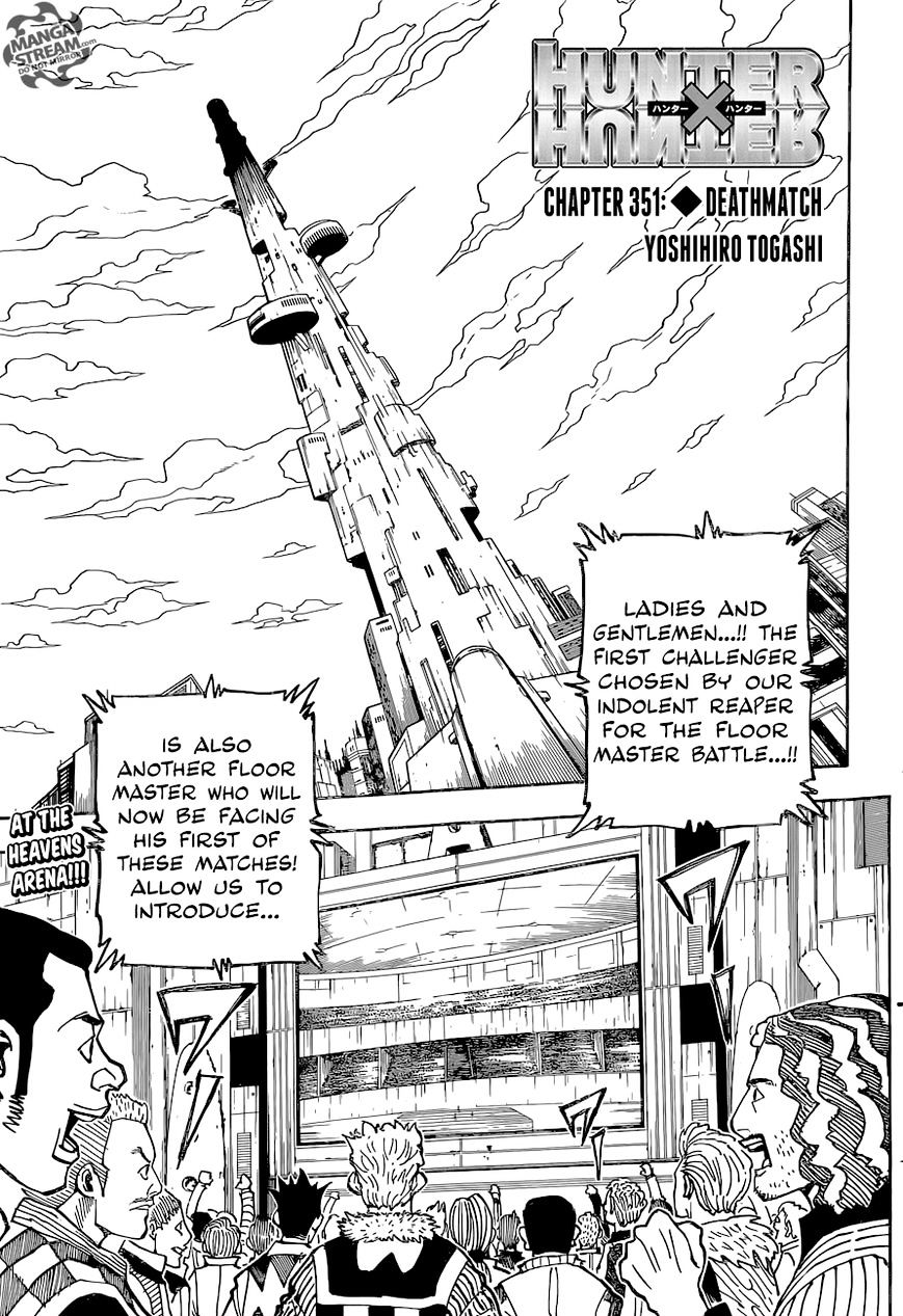 Hunter x Hunter, Chapter 351 image 01