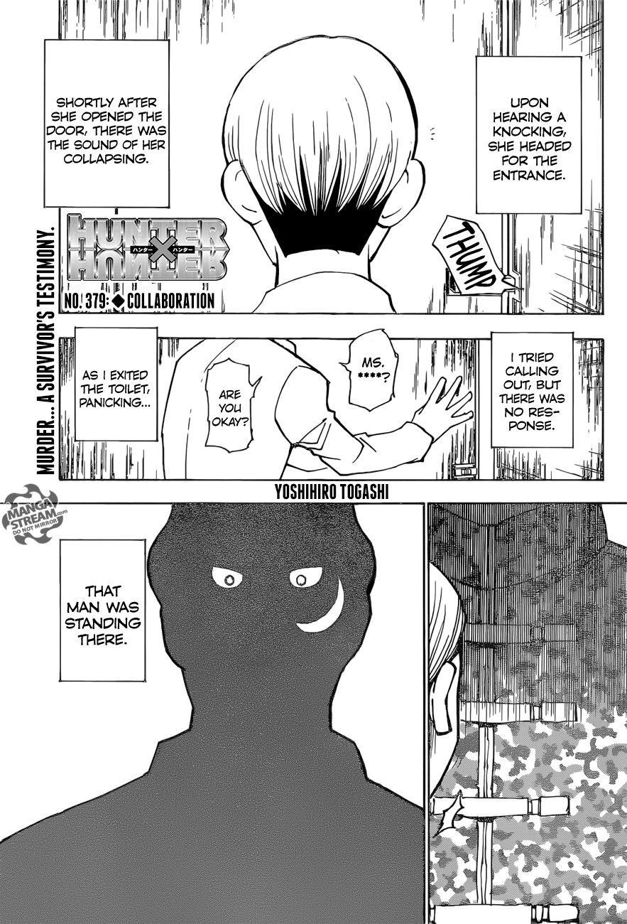 Hunter x Hunter, Chapter 379 image 01