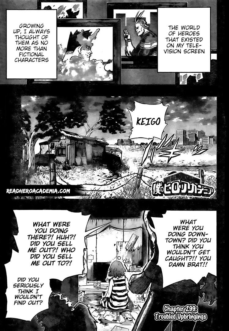 My Hero AcademiaMy Hero Academia, Chapter 299 image 01