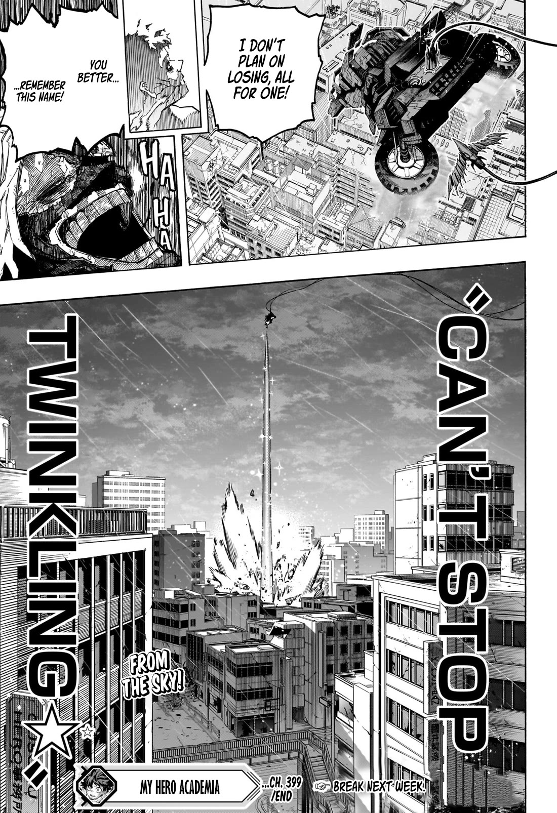 My Hero AcademiaMy Hero Academia, Chapter 399 image 15