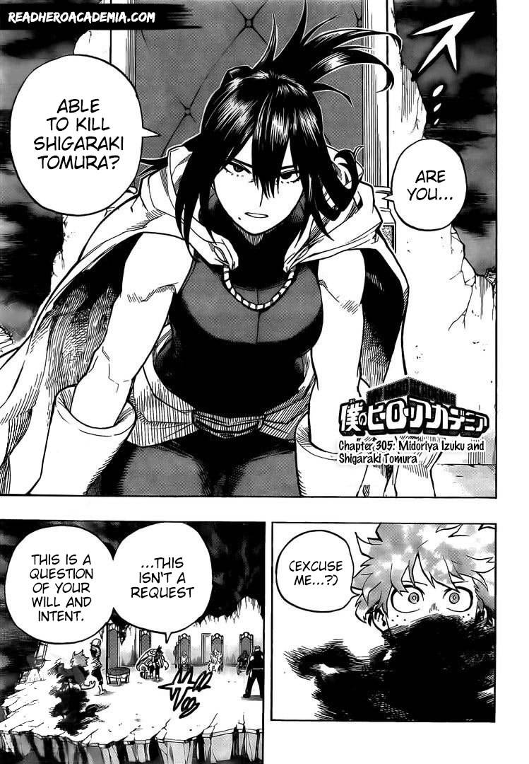 My Hero AcademiaMy Hero Academia, Chapter 305 image 01