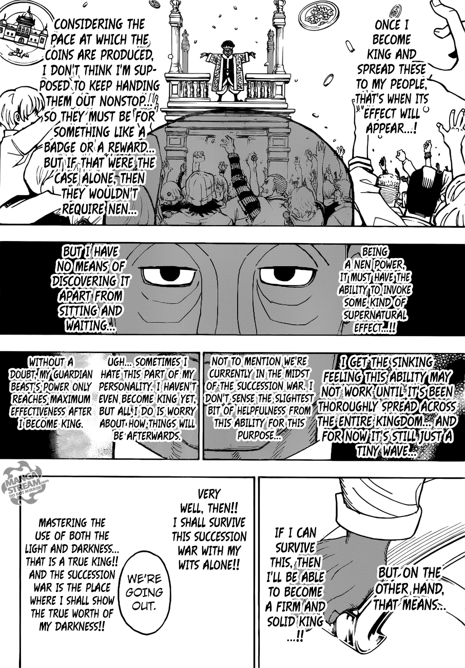 Hunter x Hunter, Chapter 390 image 03