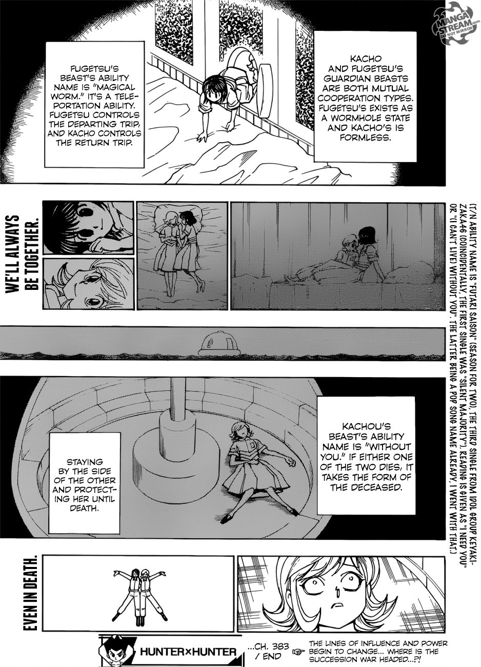 Hunter x Hunter, Chapter 383 image 19