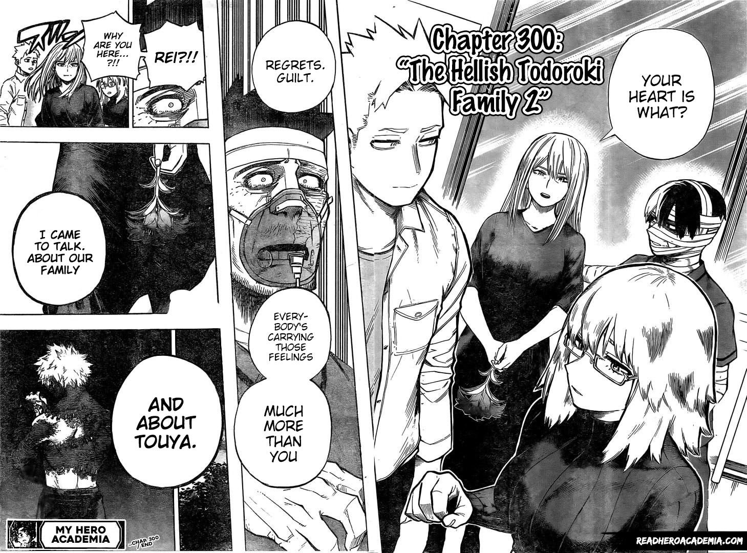 My Hero AcademiaMy Hero Academia, Chapter 300 image 16