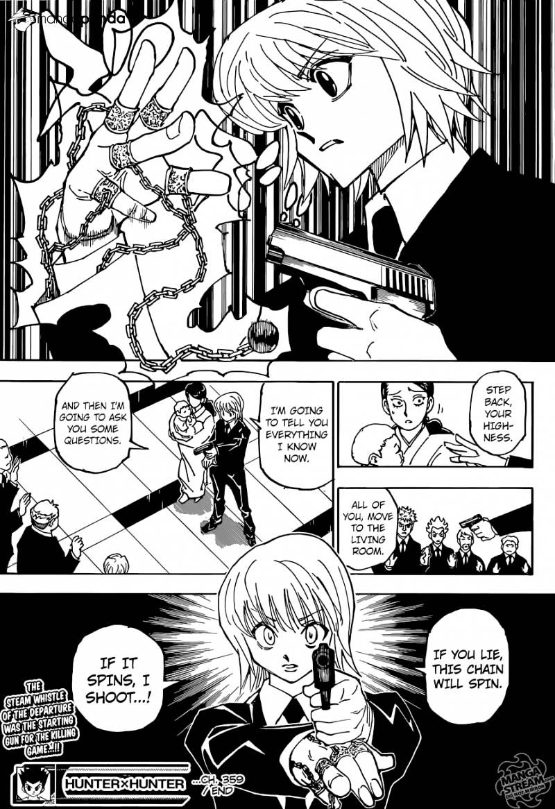 Hunter x Hunter, Chapter 359 image 18