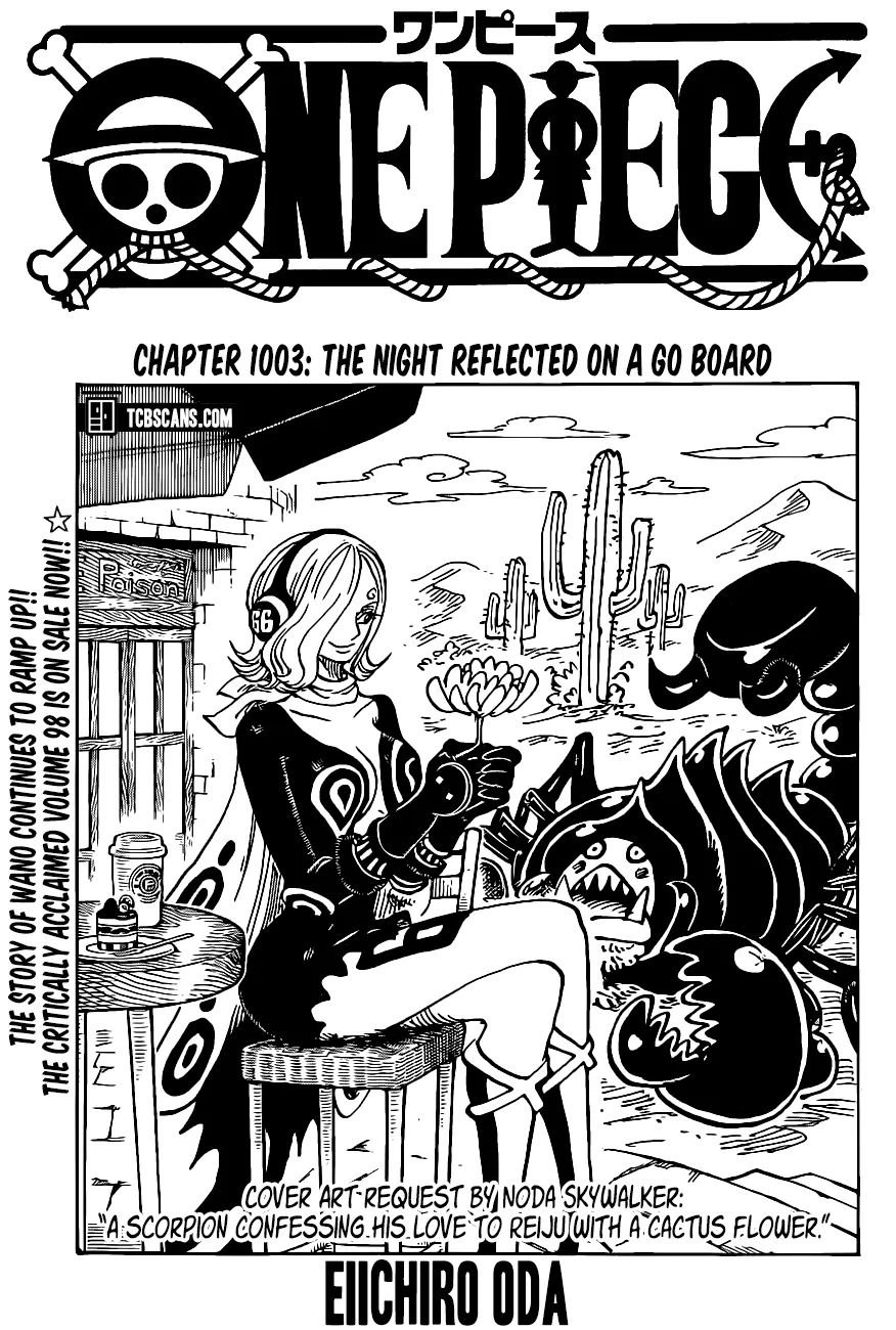 One PieceOne Piece, Chapter 1003 image 01