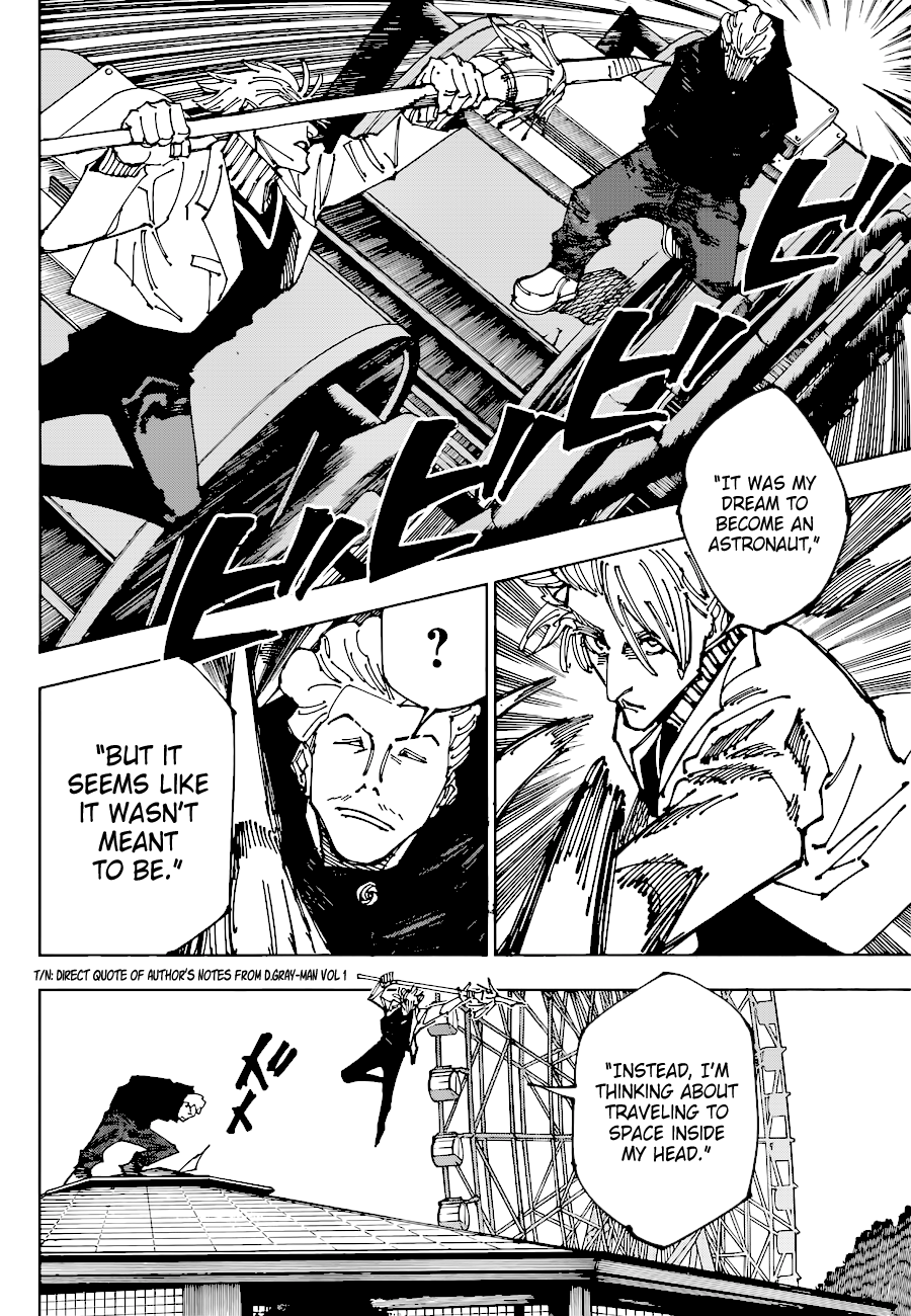 Jujutsu Kaisen, Chapter 182 image 02