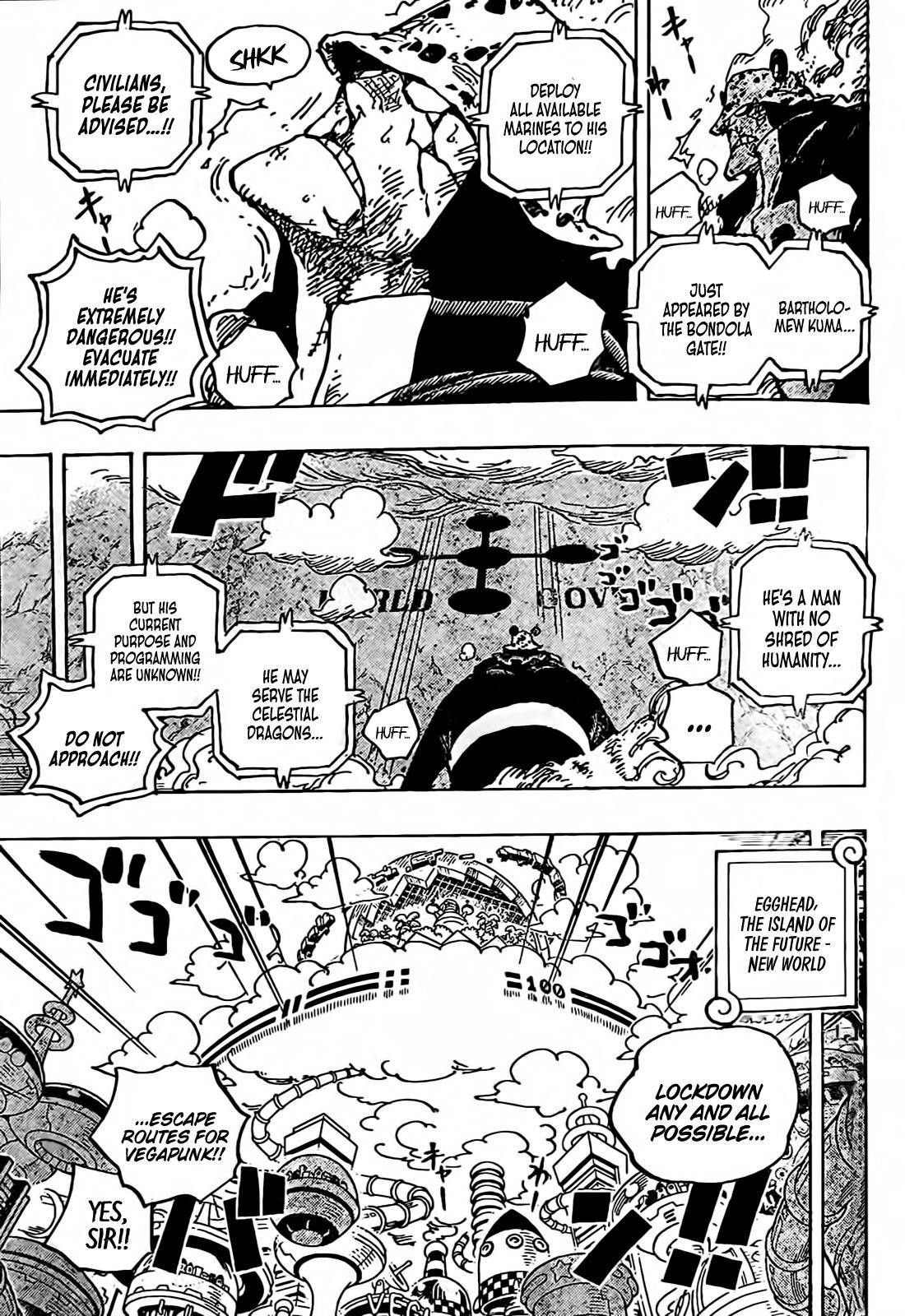 One PieceOne Piece, Chapter 1071 image 03