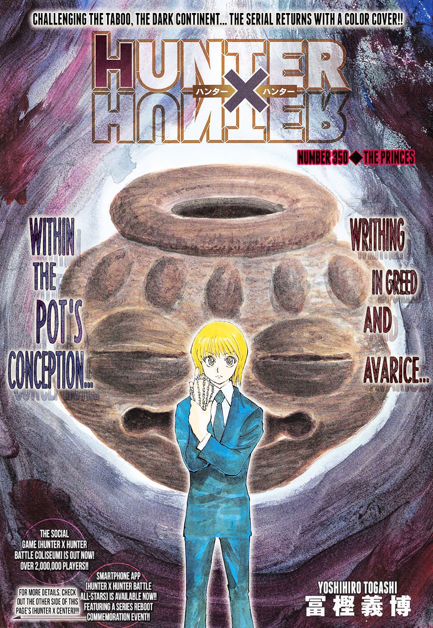 Hunter x Hunter, Chapter 350 image 01