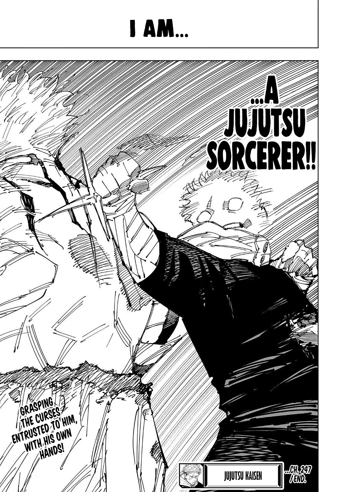 Jujutsu Kaisen, Chapter 247 image 20