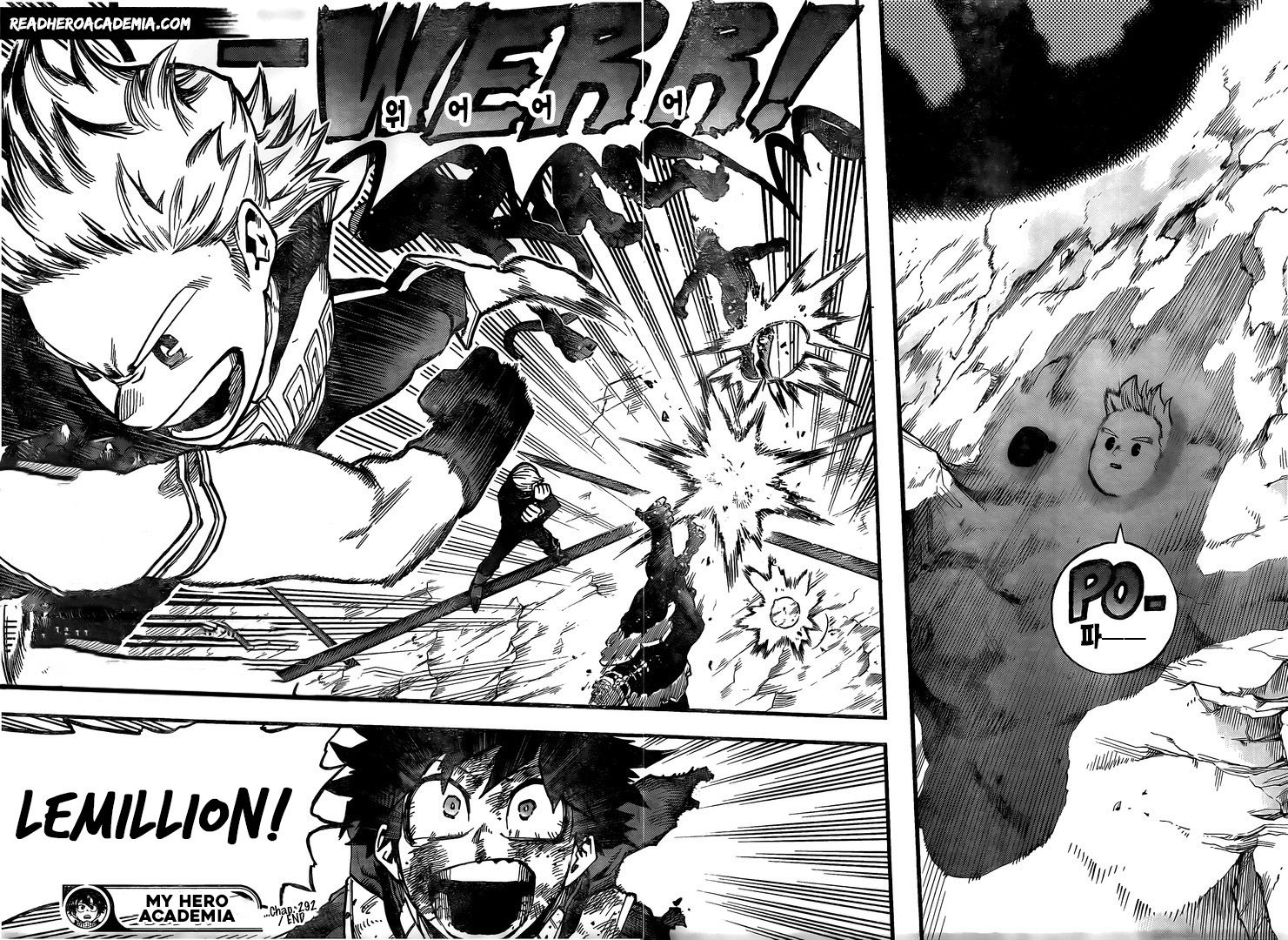 My Hero AcademiaMy Hero Academia, Chapter 292 image 14