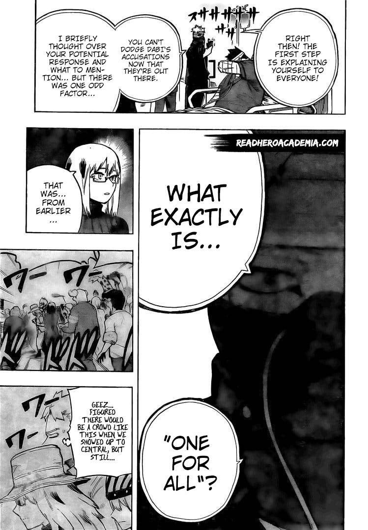 My Hero AcademiaMy Hero Academia, Chapter 303 image 09