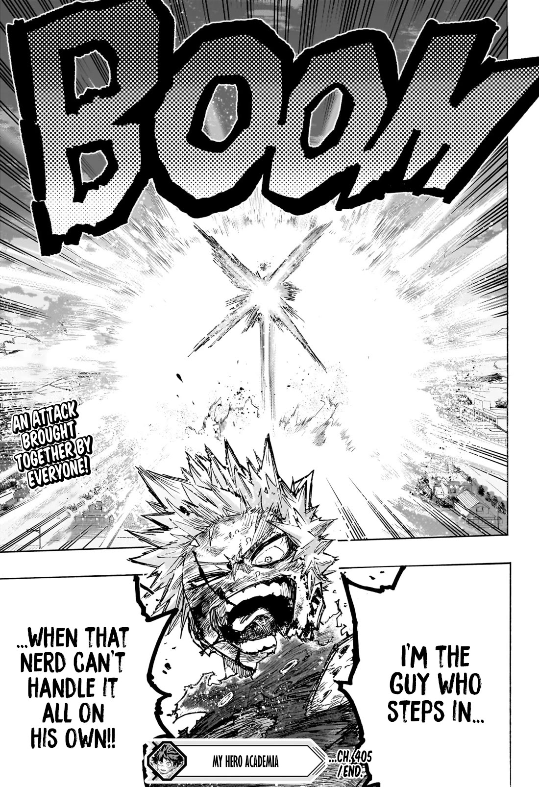 My Hero AcademiaMy Hero Academia, Chapter 405 image 15