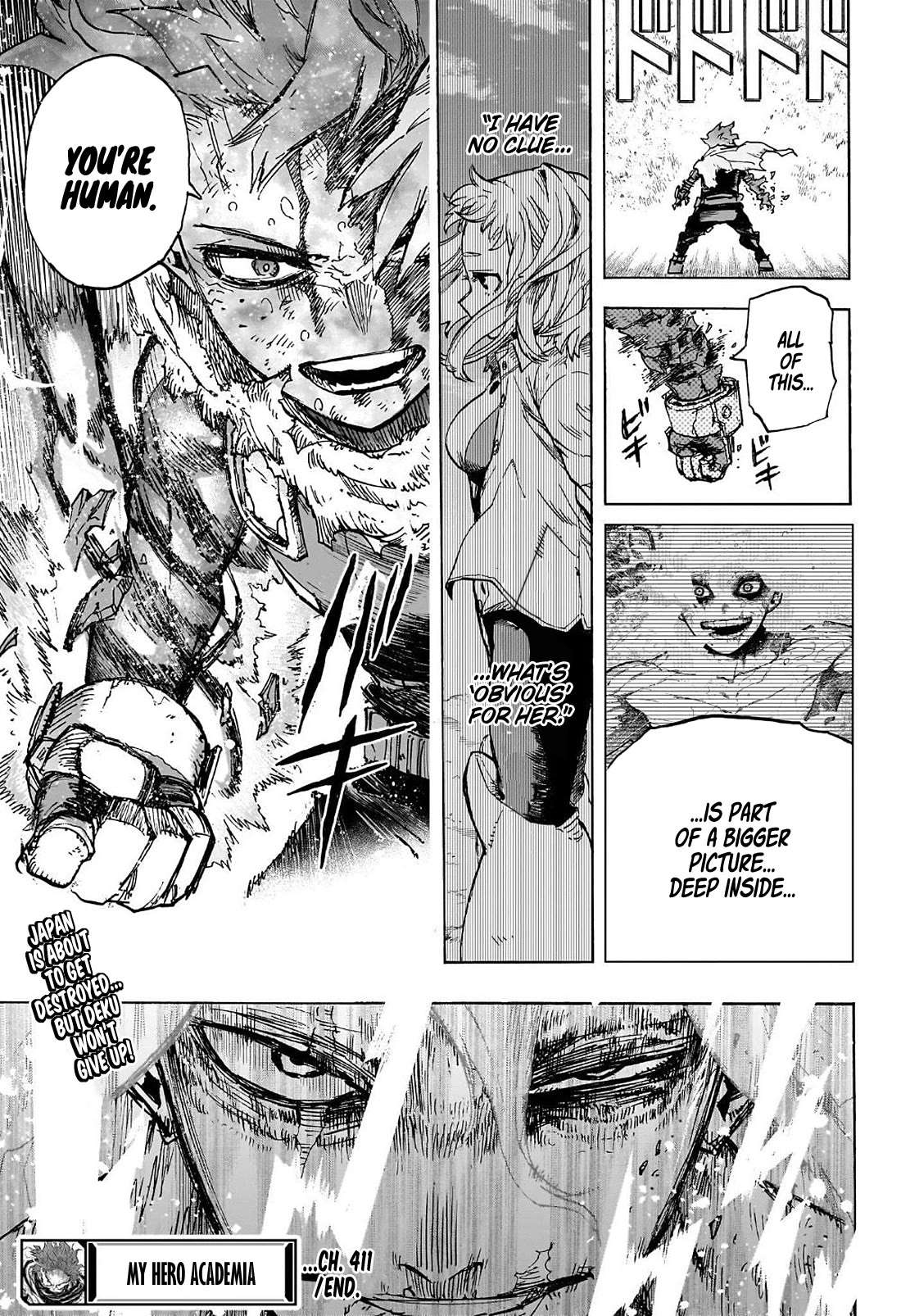 My Hero Academia, Chapter 411 image 14
