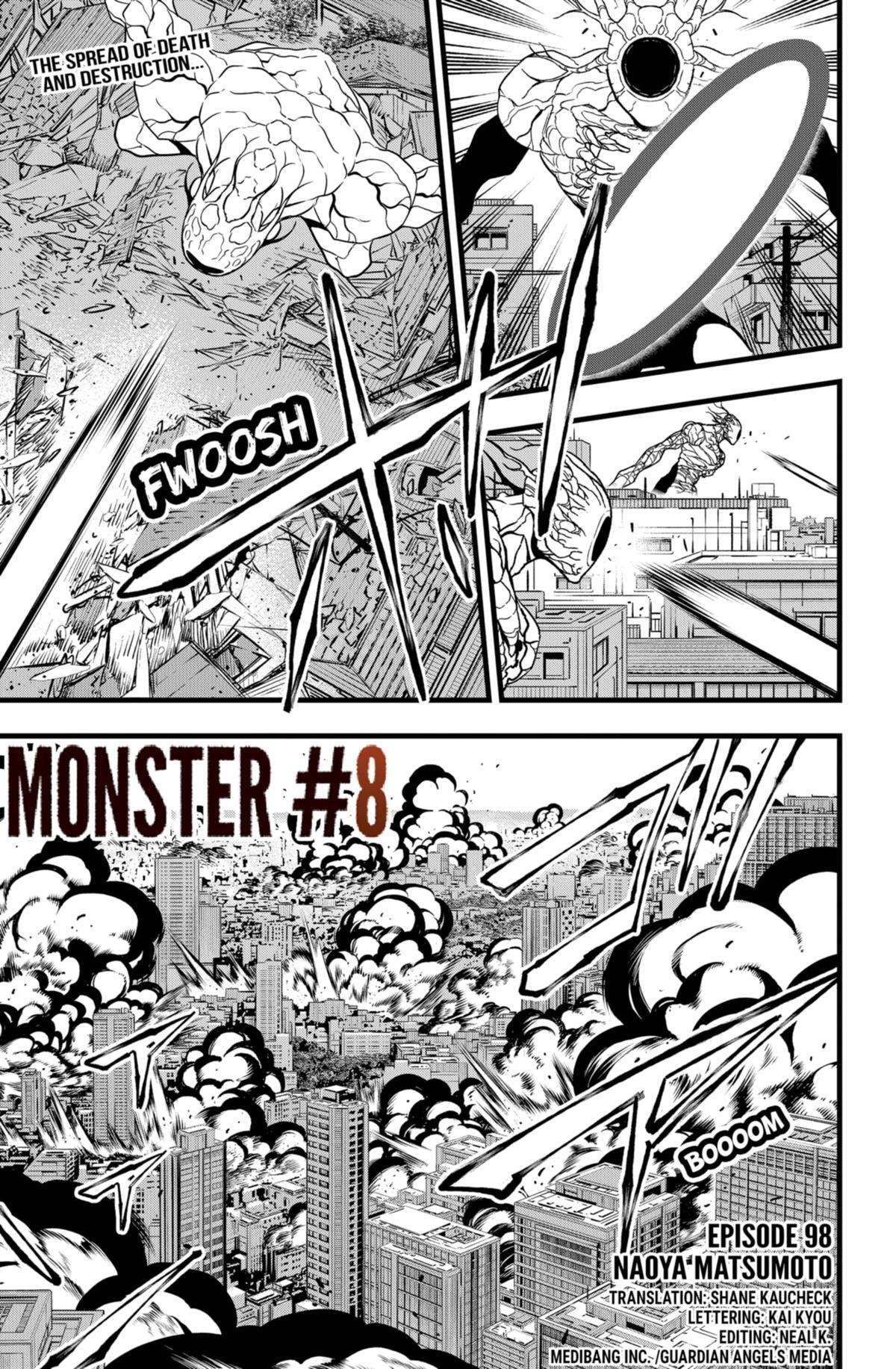 Kaiju No. 8, Chapter 98 image 01