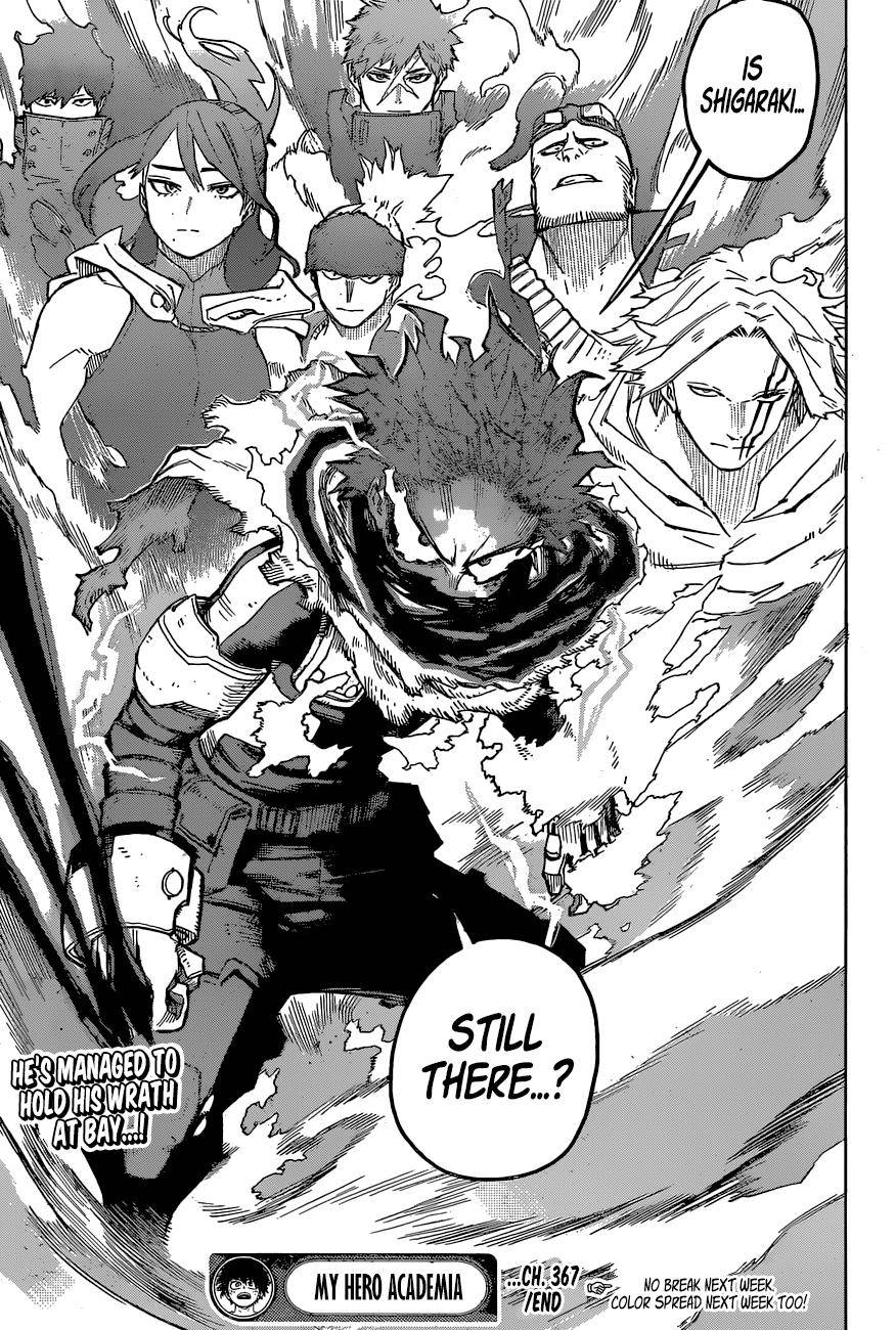 My Hero AcademiaMy Hero Academia, Chapter 367 image 18