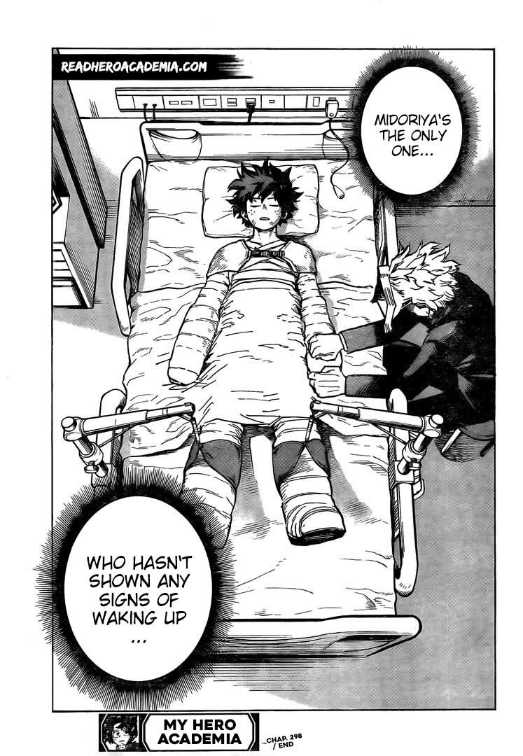 My Hero AcademiaMy Hero Academia, Chapter 298 image 19