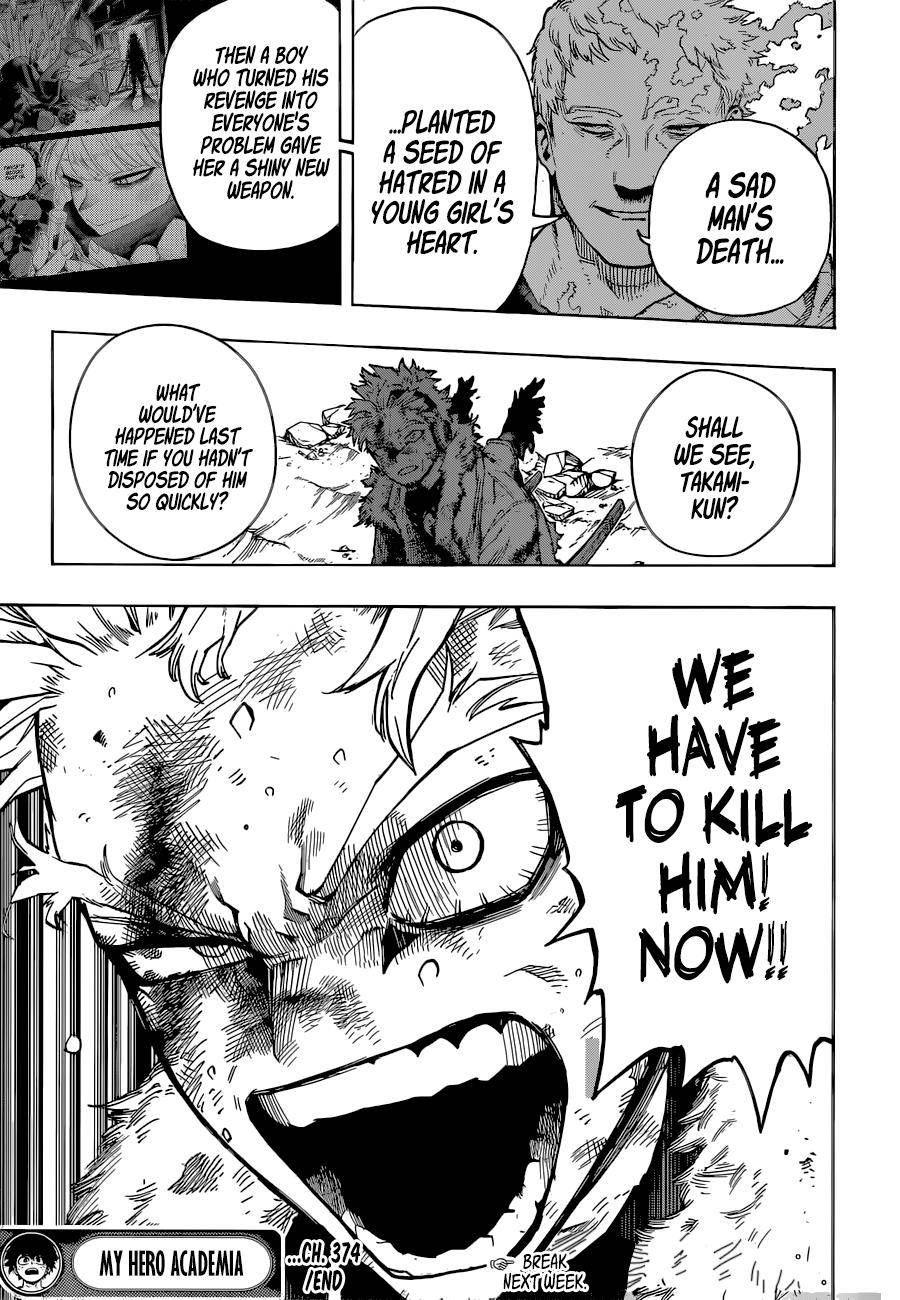 My Hero AcademiaMy Hero Academia, Chapter 374 image 14