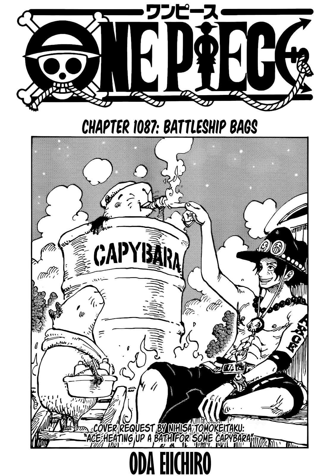 One PieceOne Piece, Chapter 1087 image 01