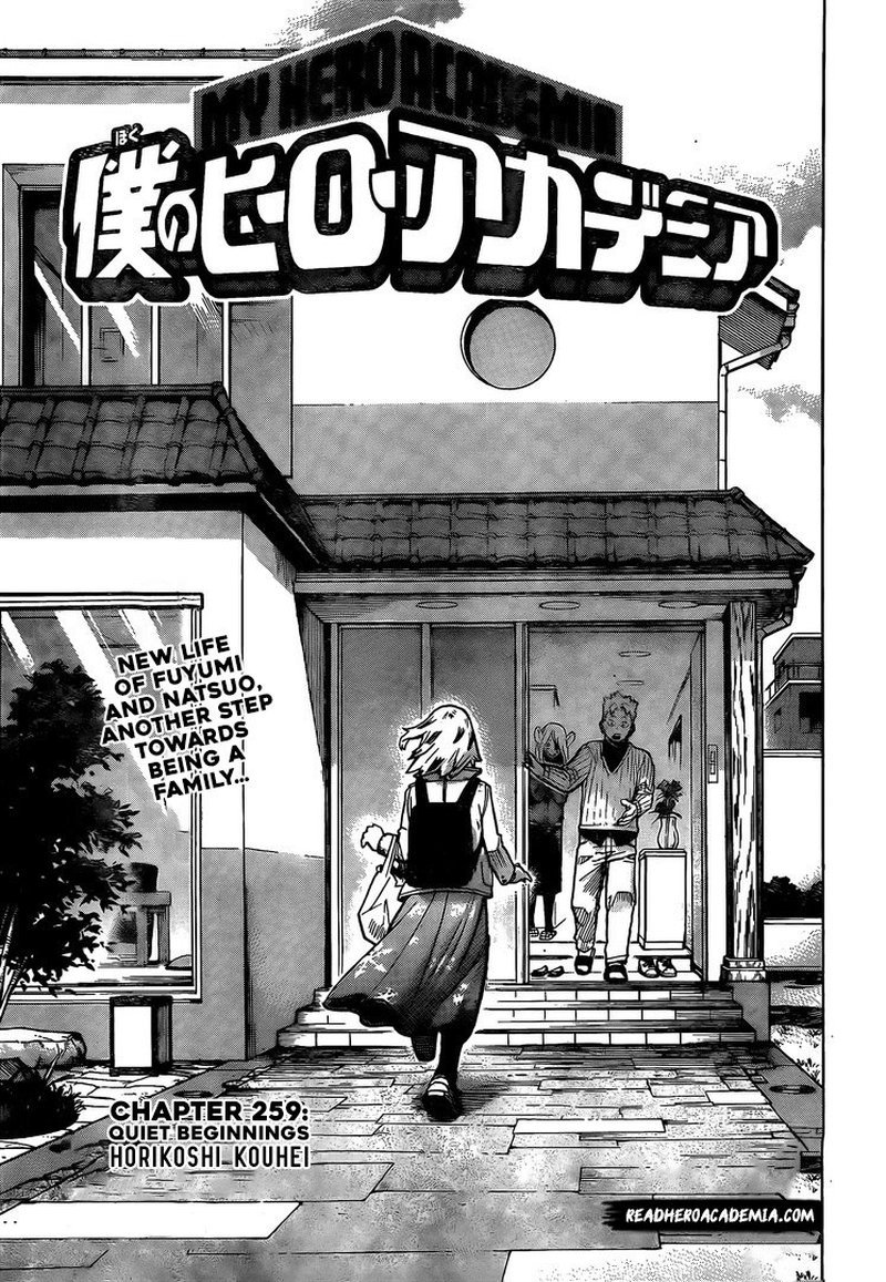 My Hero AcademiaMy Hero Academia, Chapter 259 image 01