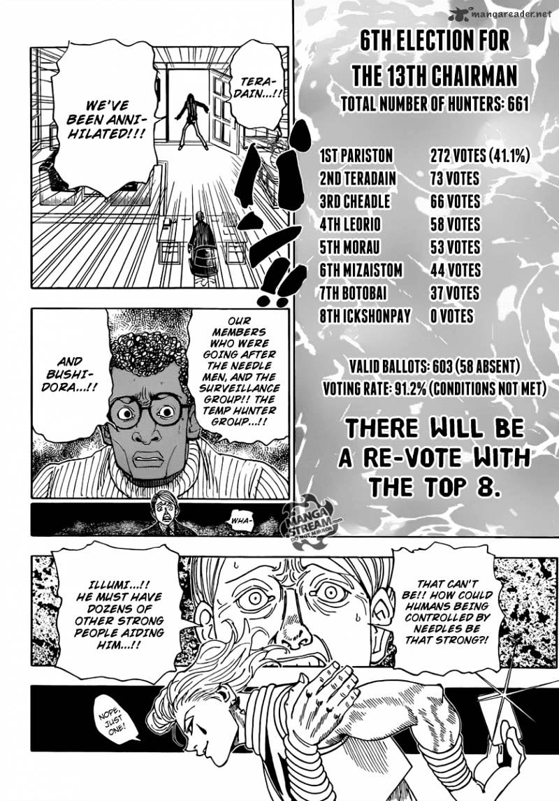 Hunter x Hunter, Chapter 329 image 16