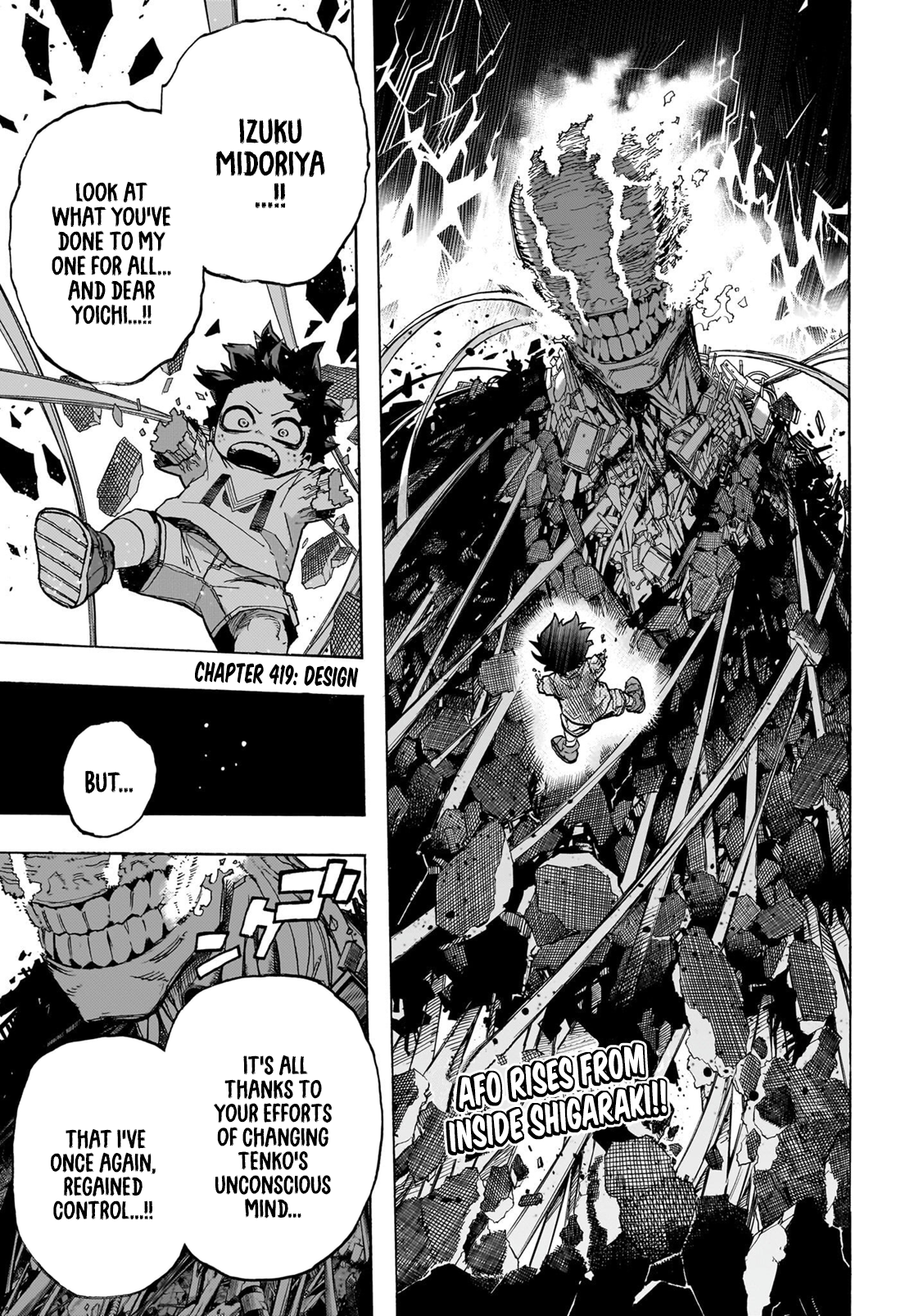 My Hero AcademiaMy Hero Academia, Chapter 419 image 04