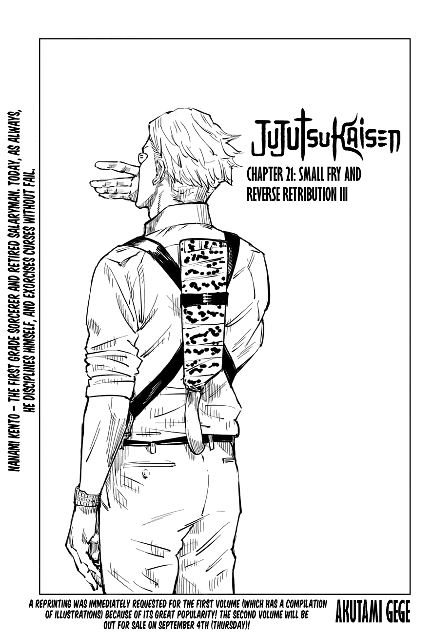 Jujutsu Kaisen, Chapter 21 image 01